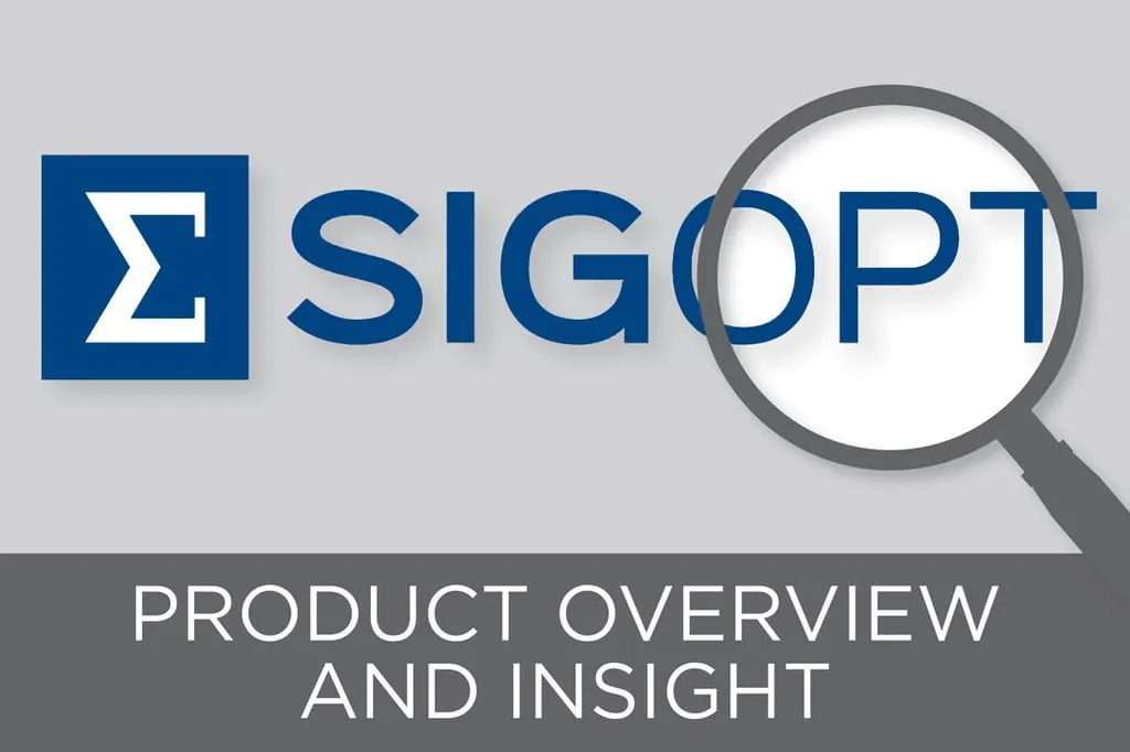 SigOpt brand asset featured on eweek.com