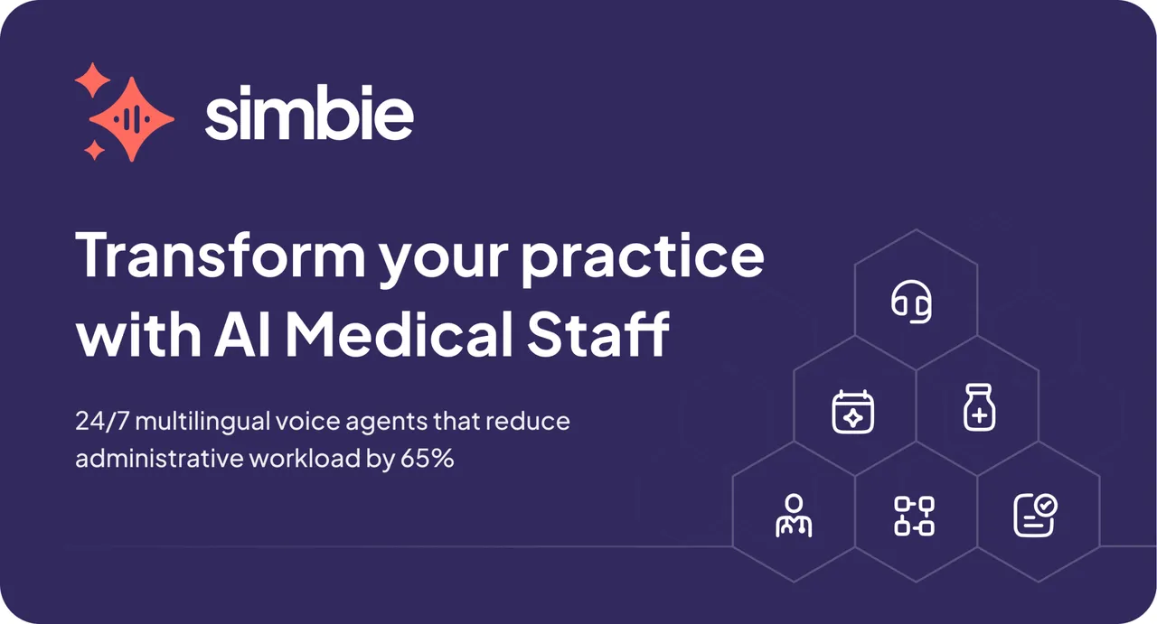 Simbie AI brand asset featured on simbie.ai