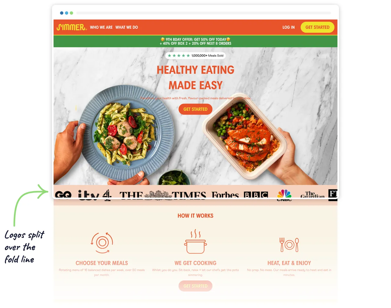 Simmer brand asset featured on evoluted.net
