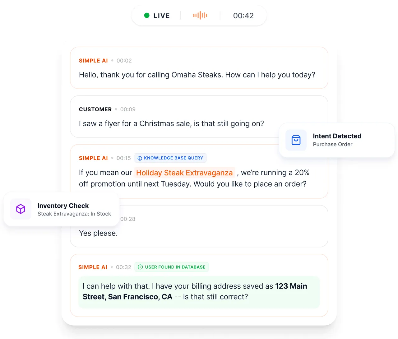 Simple AI brand asset featured on usesimple.ai