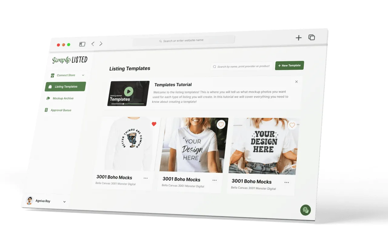 SimplyListed brand asset featured on simplylisted.io