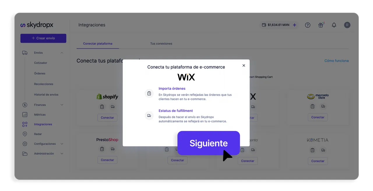 SkydropX brand asset featured on ayuda.skydropx.com