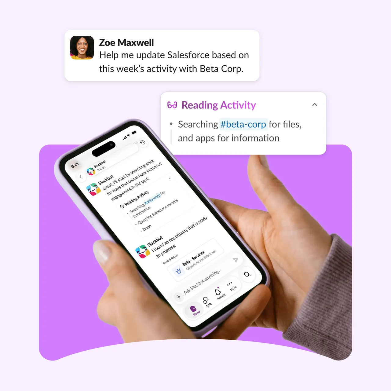 Slack brand asset featured on slack.com
