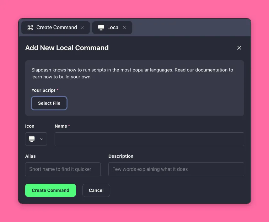 Slapdash brand asset featured on platform.slapdash.com