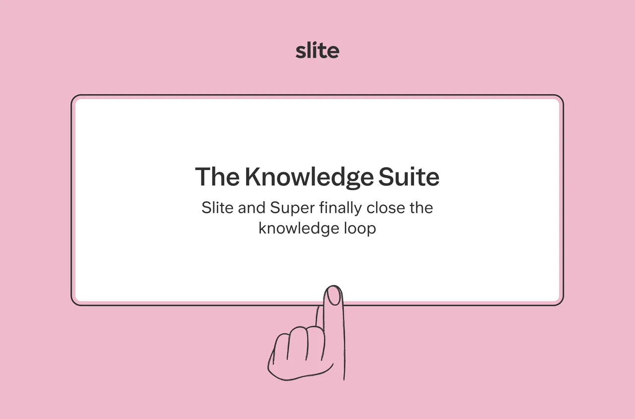 Slite brand asset featured on slite.com