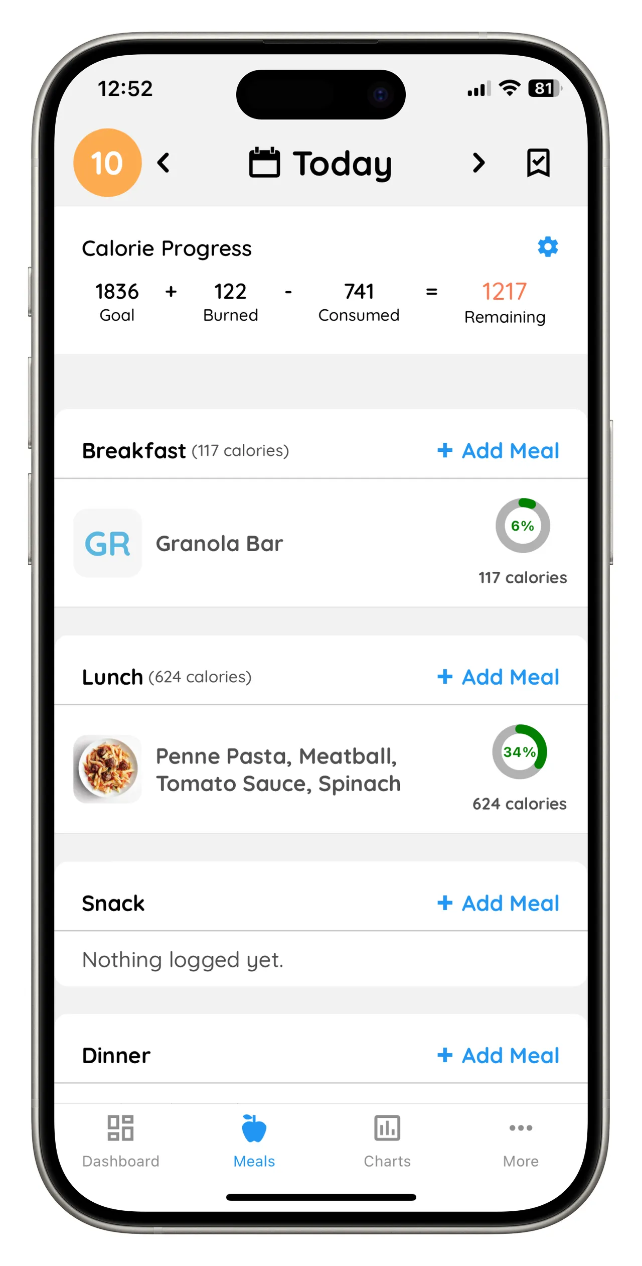 SnapCalorie brand asset featured on snapcalorie.com