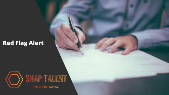 Snaptalent brand asset featured on snaptalentinternational.com