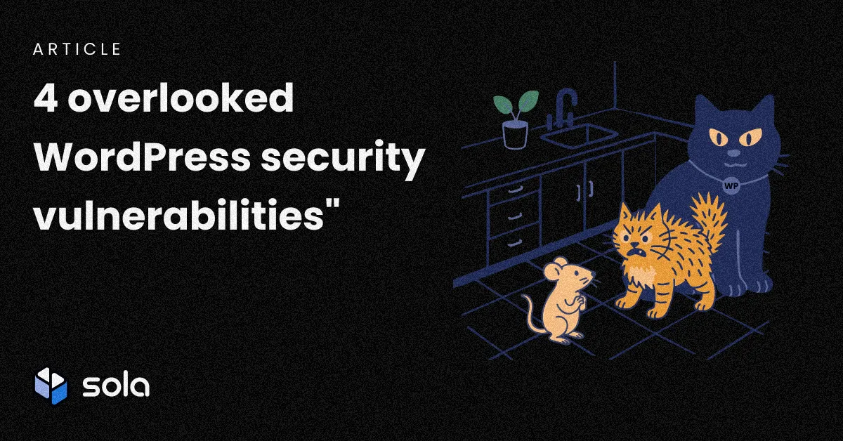 Sola Security brand asset featured on sola.security