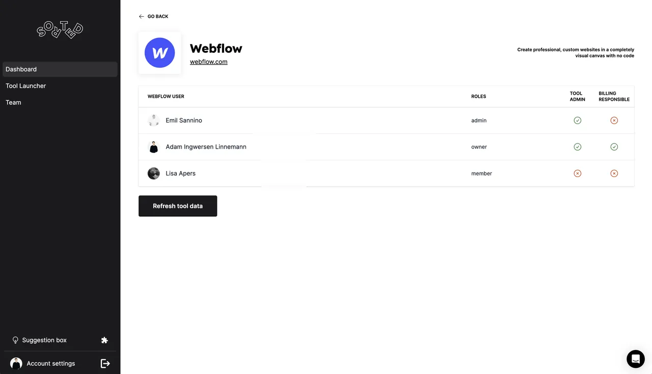 Sorted brand asset featured on sorted-lp.webflow.io