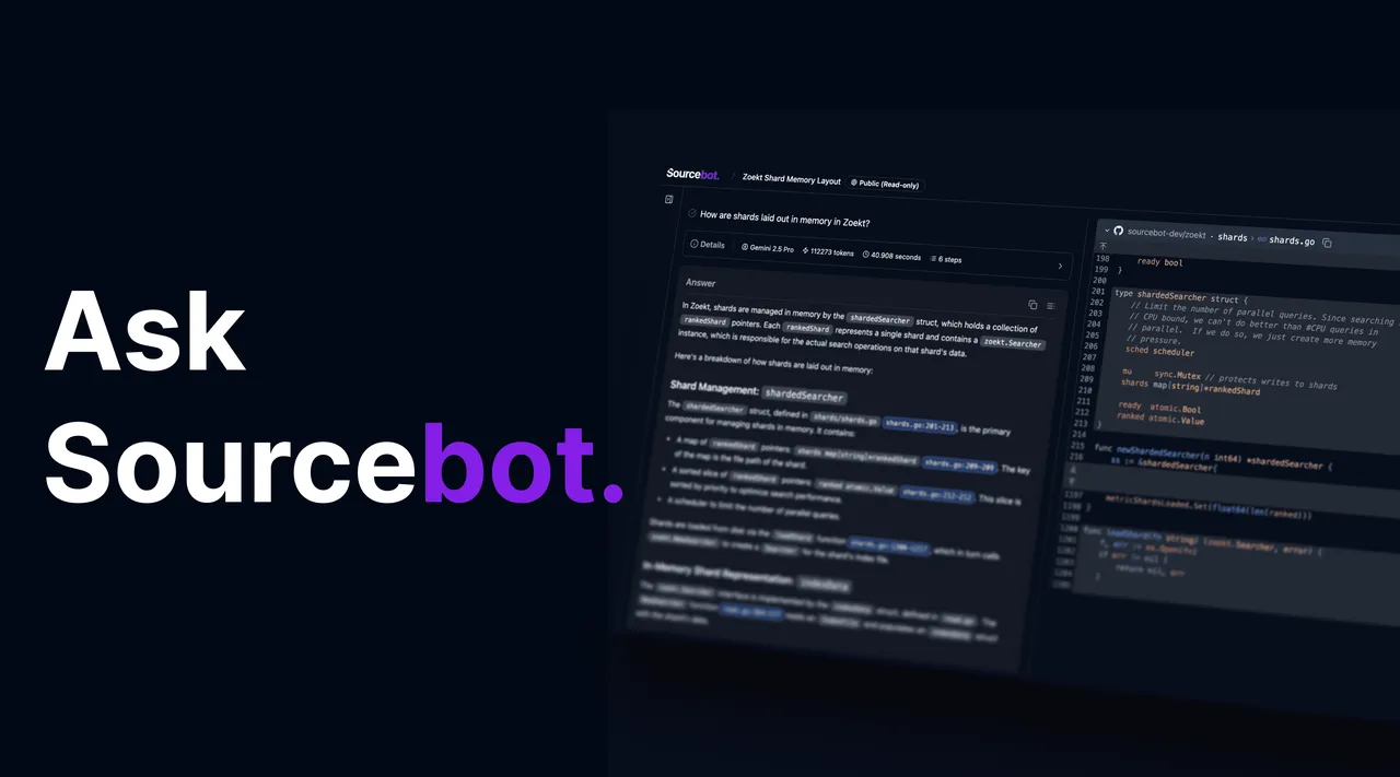 Sourcebot brand asset featured on sourcebot.dev