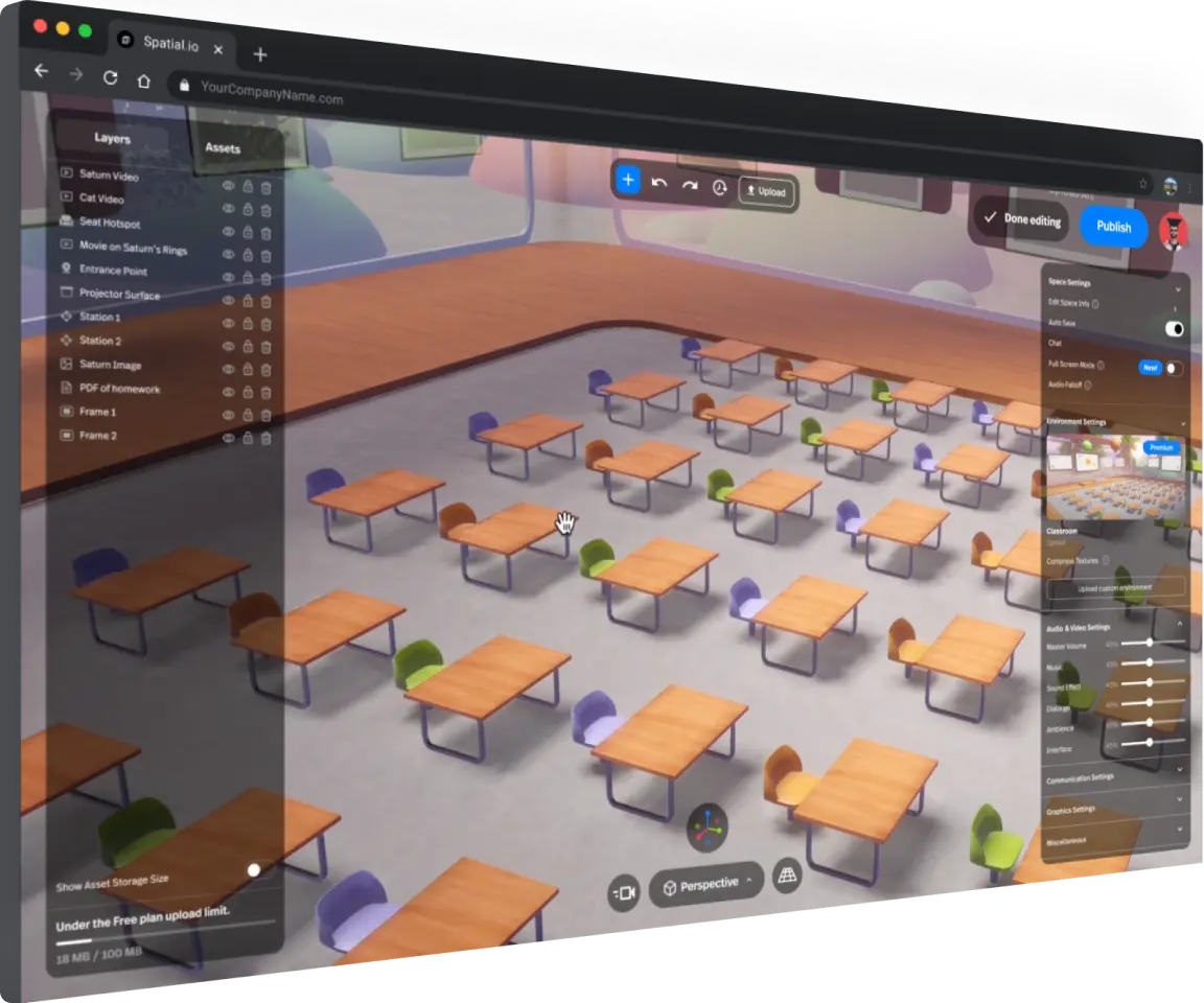 Spatial AI brand asset featured on spatial.io