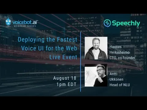 Speechly brand asset featured on youtube.com