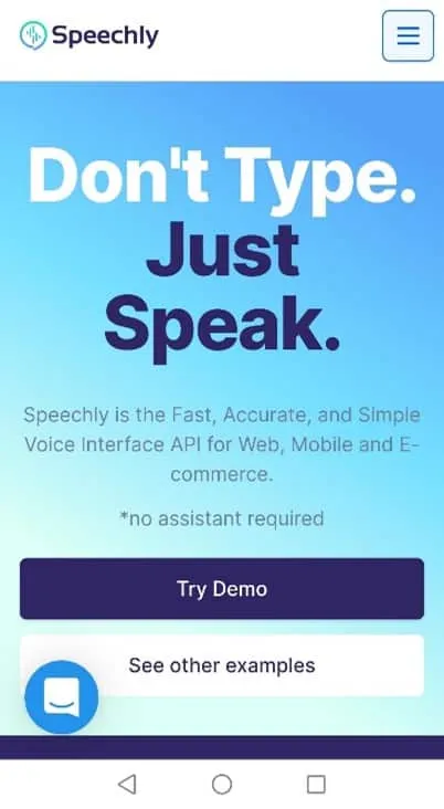 Speechly brand asset featured on quibble.digital