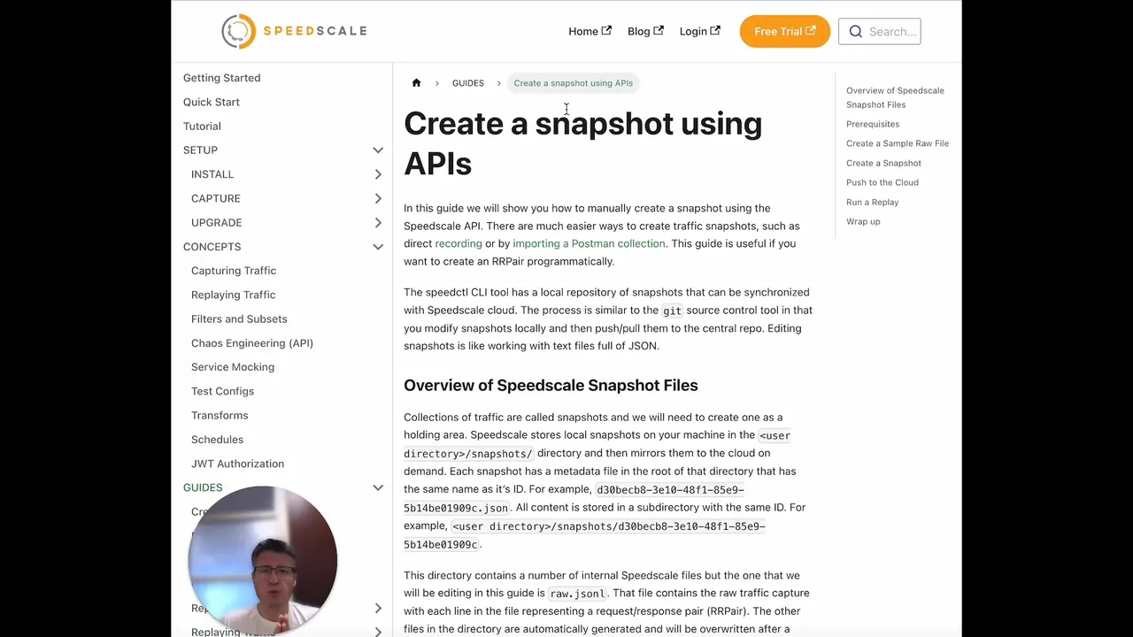 Speedscale brand asset featured on docs.speedscale.com