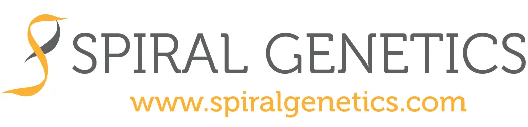 Spiral Genetics brand asset featured on geekwire.com