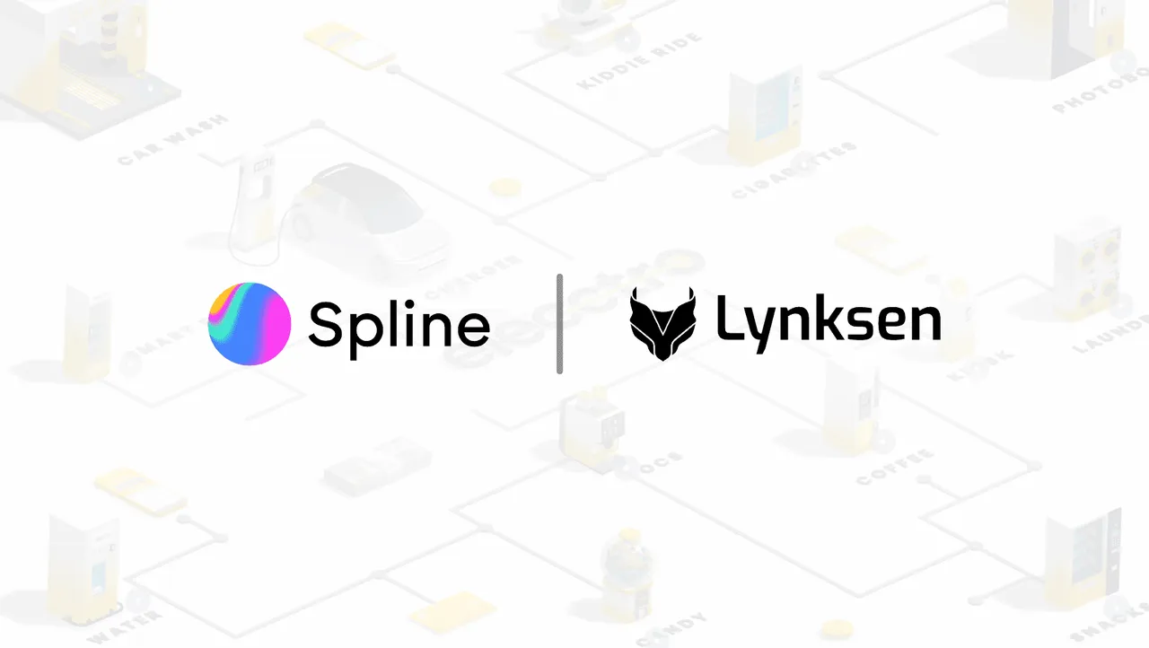 Spline brand asset featured on blog.spline.design