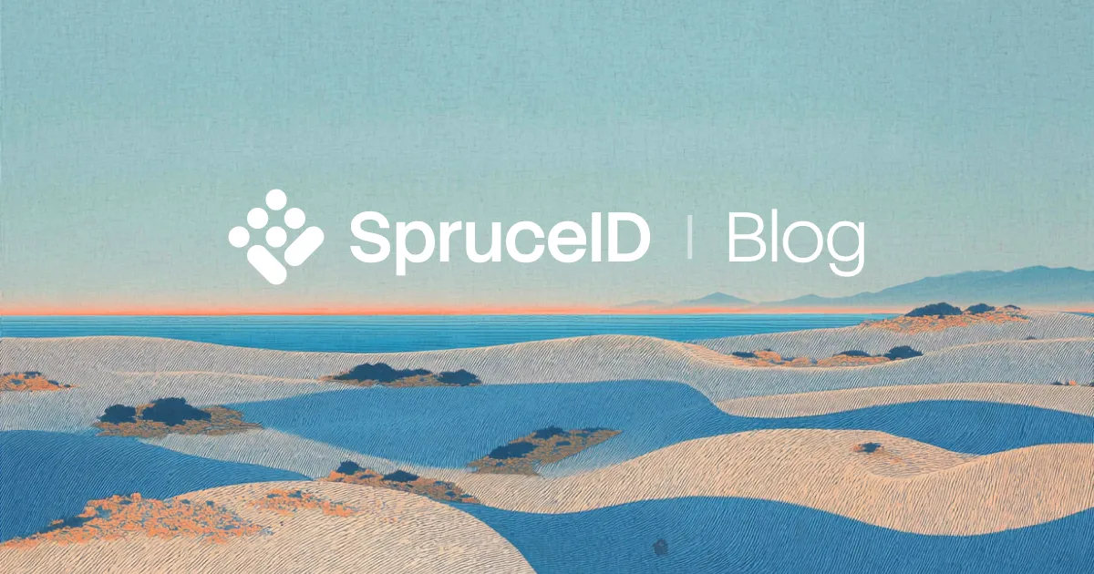 SpruceID brand asset featured on blog.spruceid.com