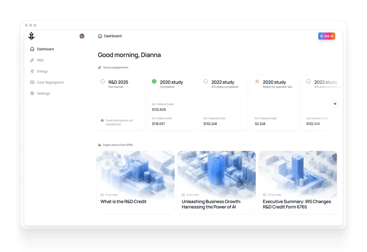SPRX brand asset featured on sprx.tax