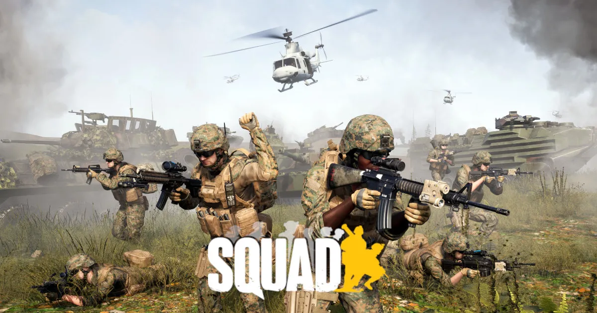 Squad brand asset featured on joinsquad.com