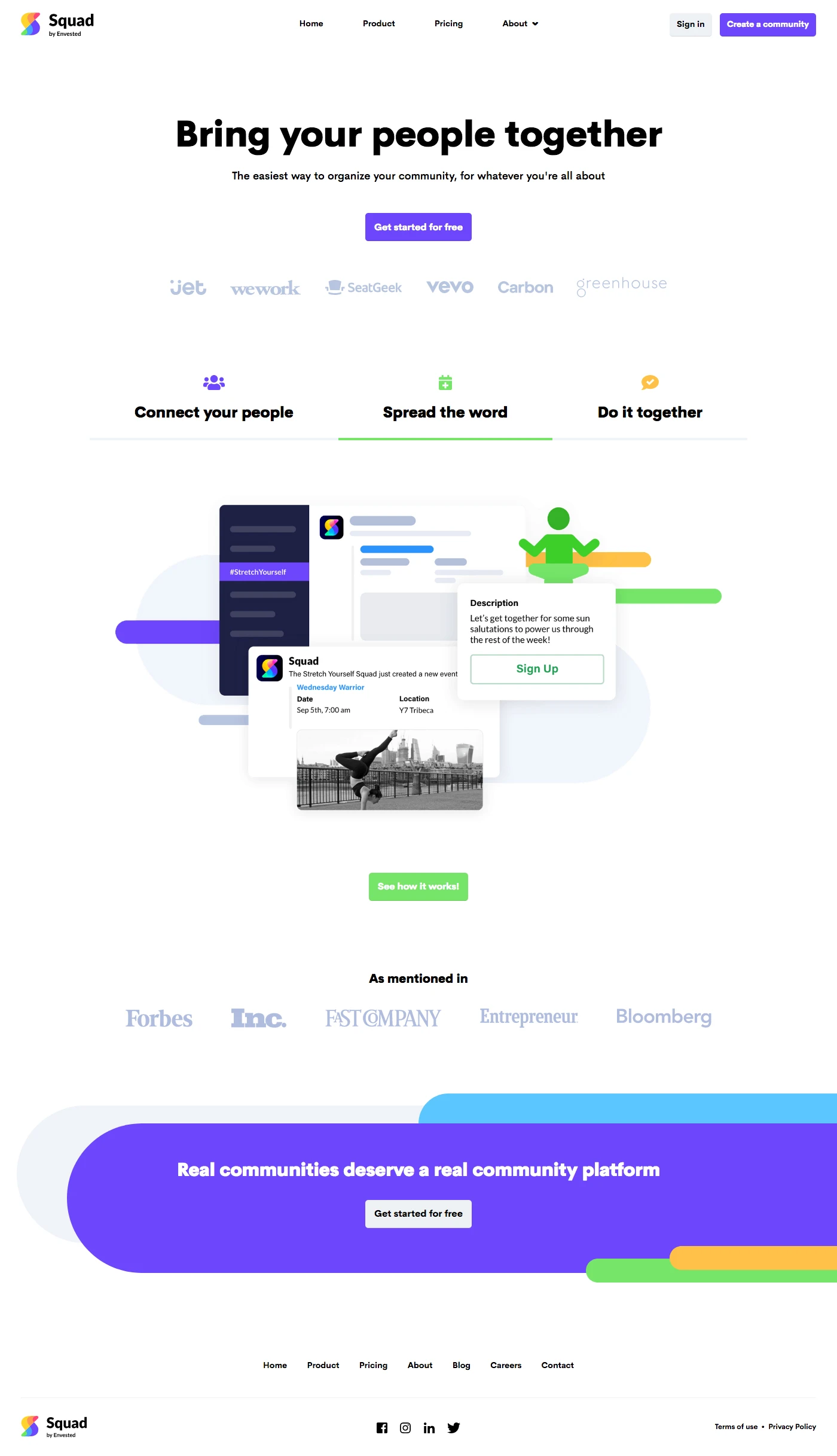 Squad brand asset featured on lapa.ninja
