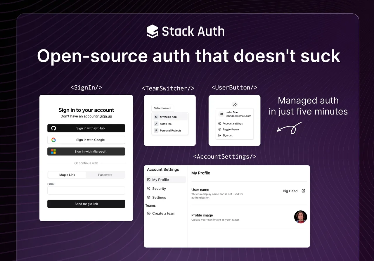 Stack Auth brand asset featured on stack-auth.com