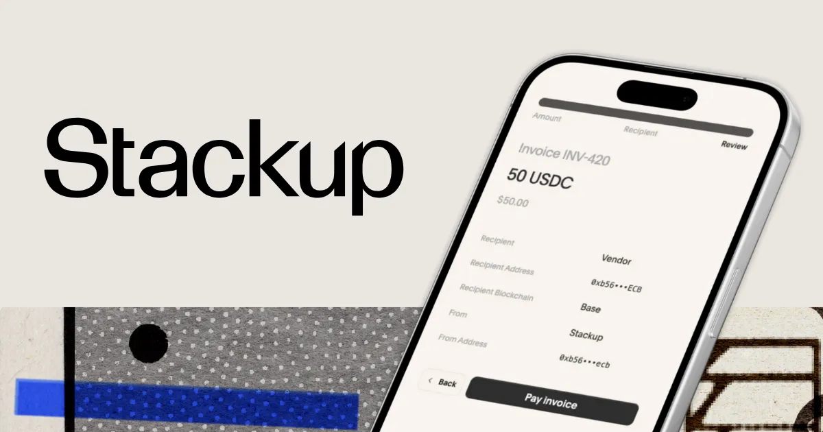 Stackup brand asset featured on stackup.fi