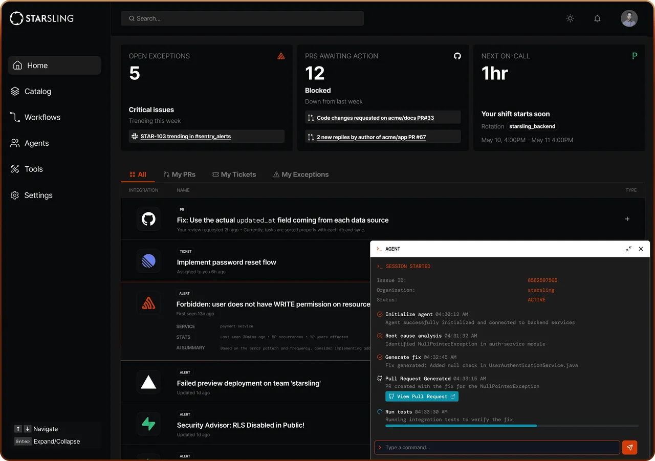 StarSling brand asset featured on starsling.dev