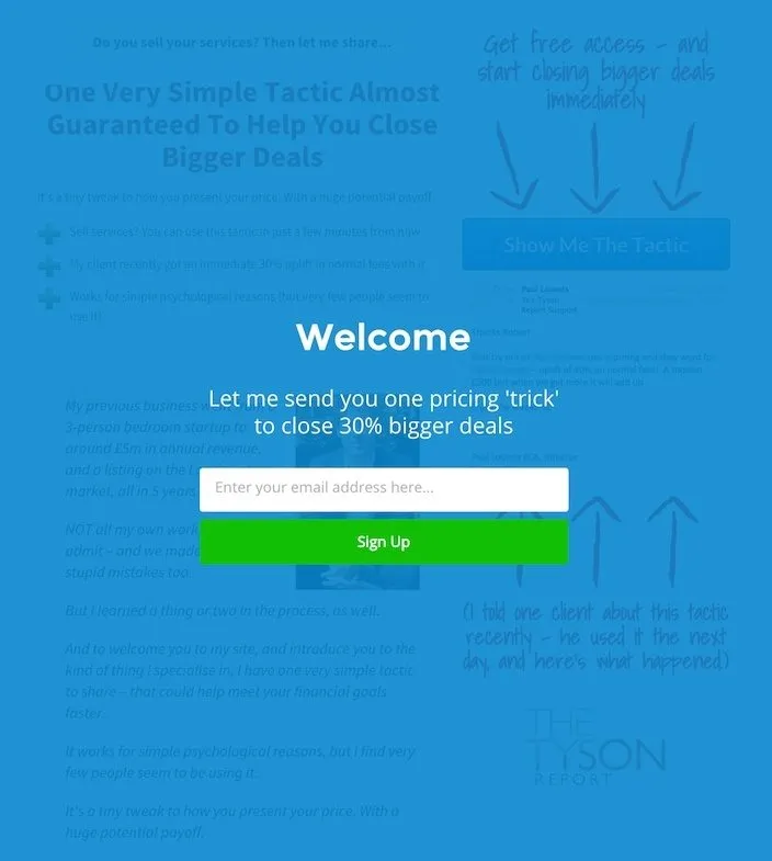 Start Closing brand asset featured on instapage.com