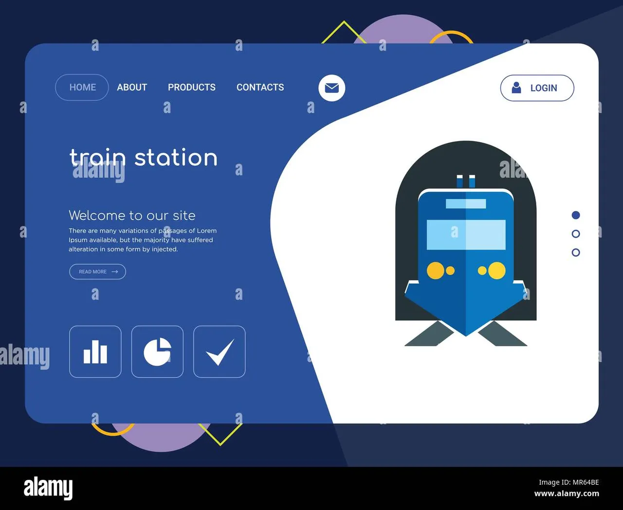 Station brand asset featured on alamy.com