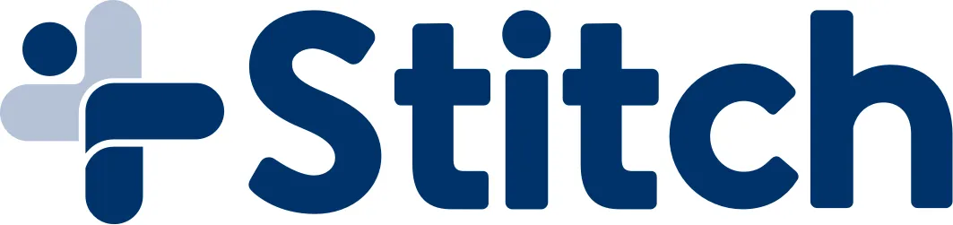 Stitch Health brand asset featured on stitch.health