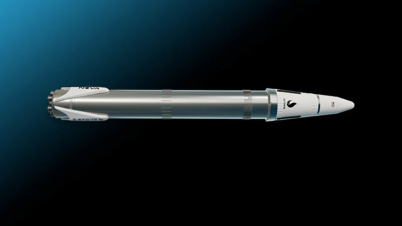 Stoke Space brand asset featured on stokespace.com