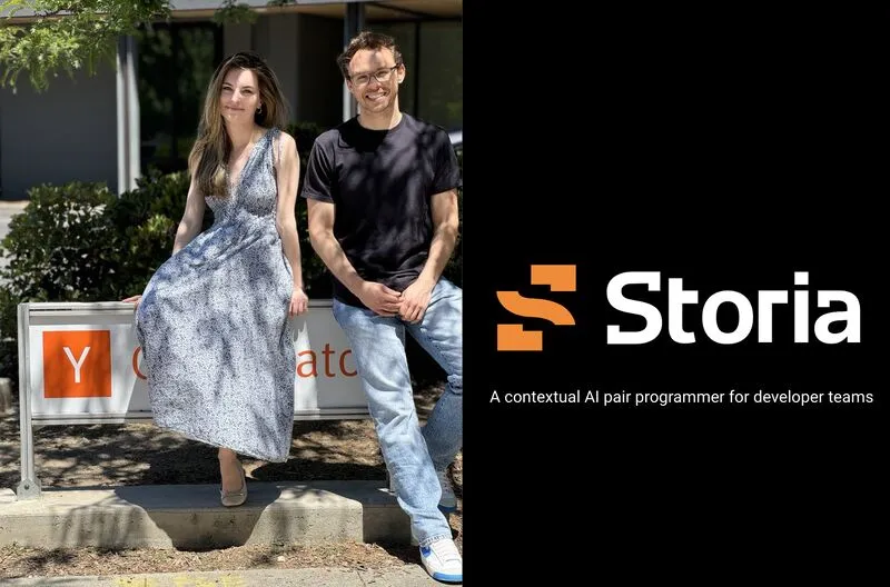 Storia AI brand asset featured on linkedin.com