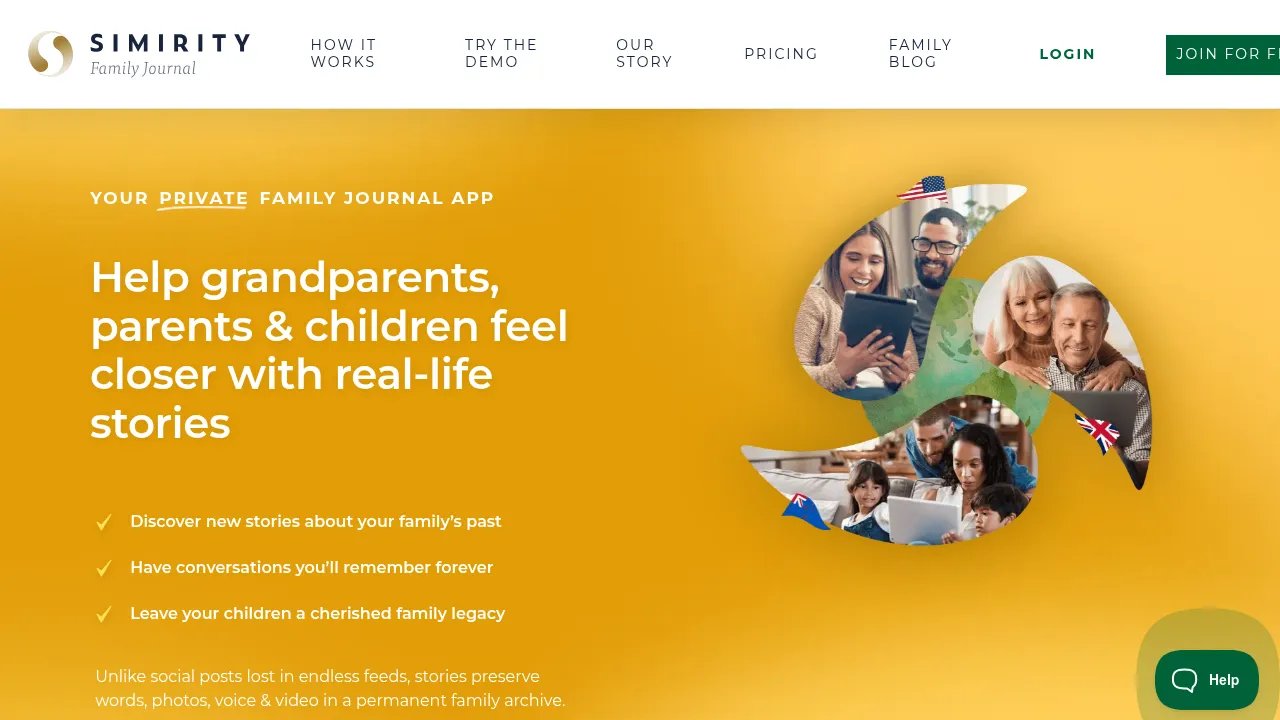 Storyworth brand asset featured on welcome.storyworth.com
