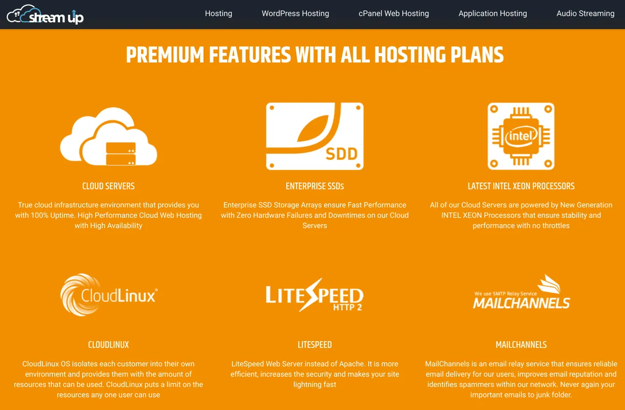 Streamup brand asset featured on websiteplanet.com