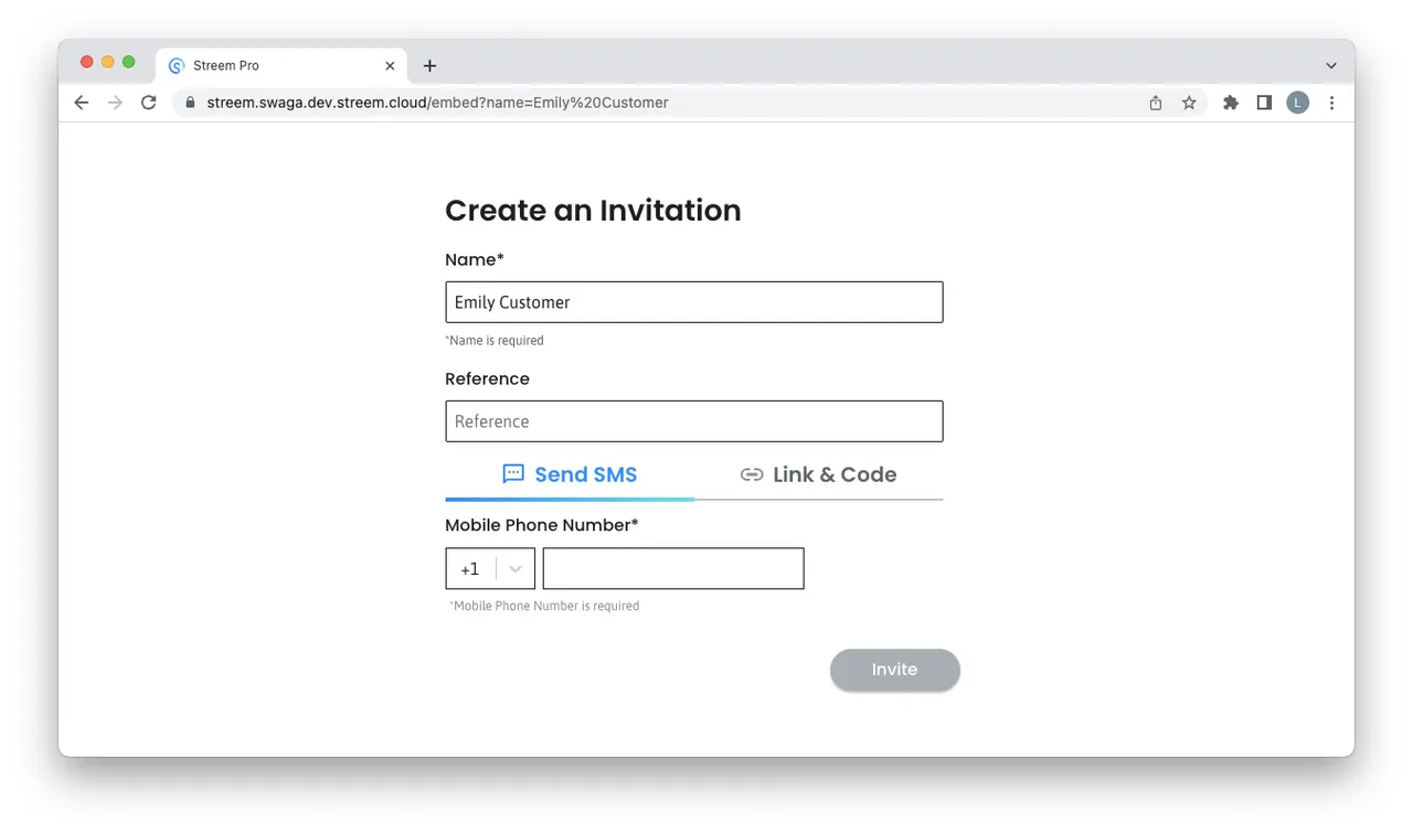 Streem brand asset featured on developer.streem.com