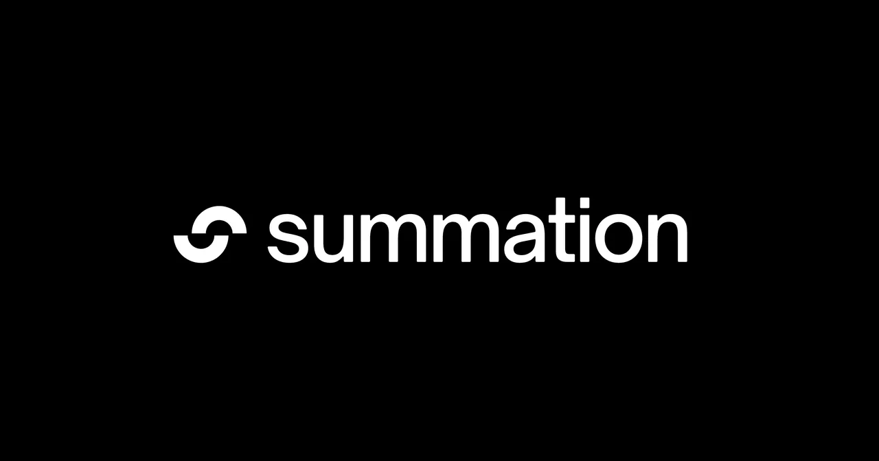 Summation brand asset featured on summation.com