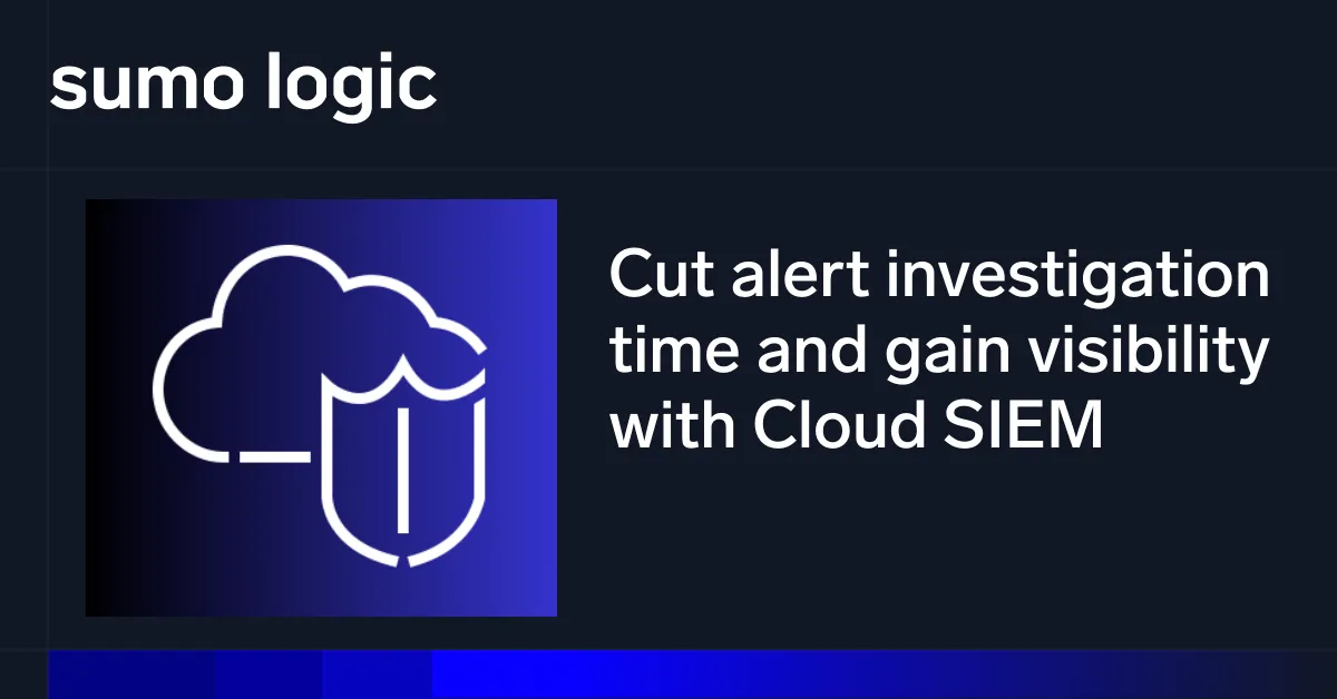 Sumo Logic brand asset featured on sumologic.com