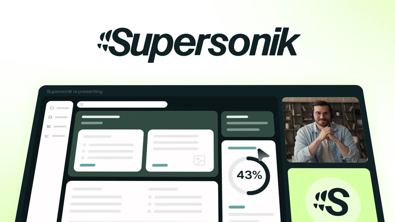 Supersonik brand asset featured on linkedin.com