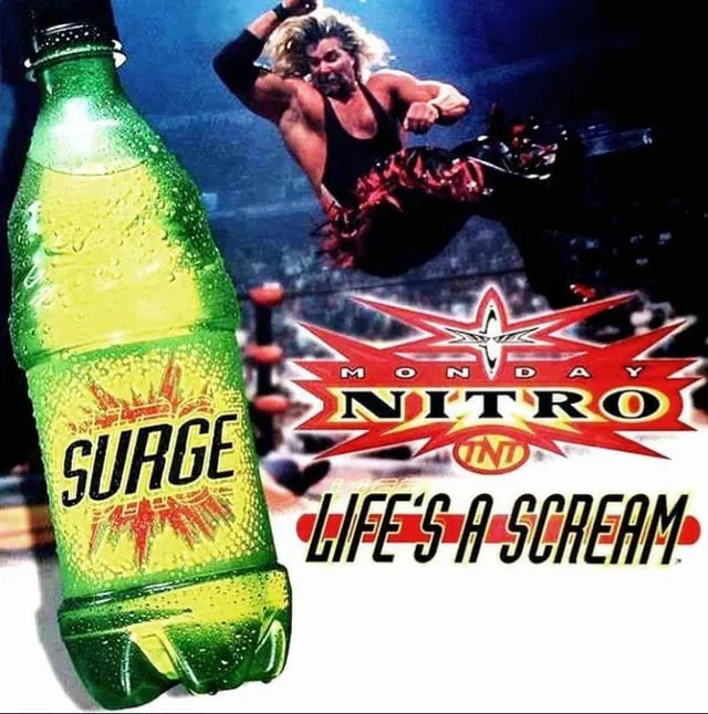Surge brand asset featured on reddit.com