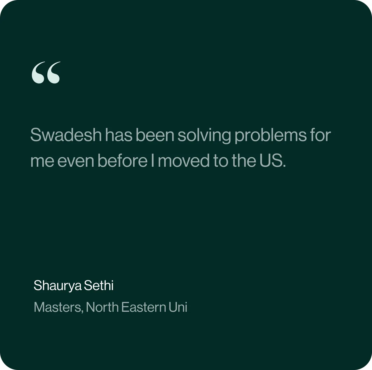 Swadesh brand asset featured on swadesh.co