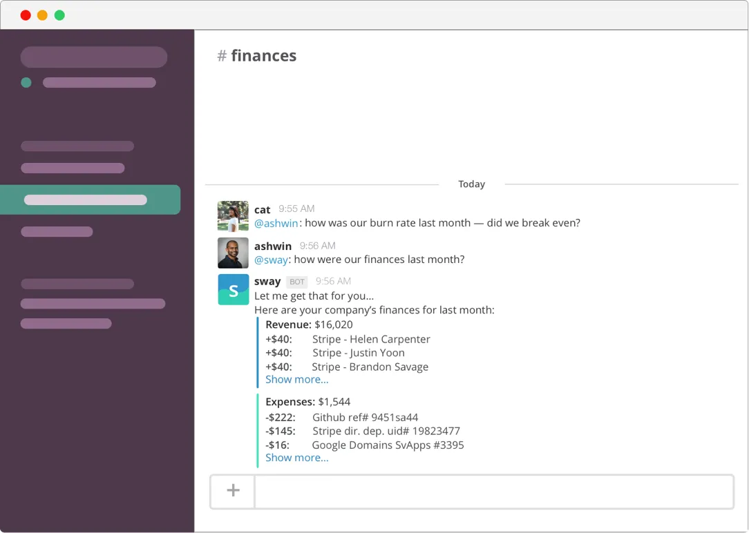 Sway Finance brand asset featured on swayfinance.com