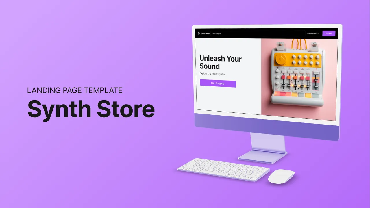 Synth brand asset featured on figma.com