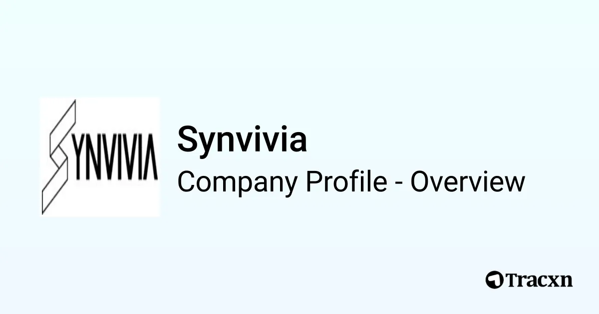 Synvivia brand asset featured on tracxn.com