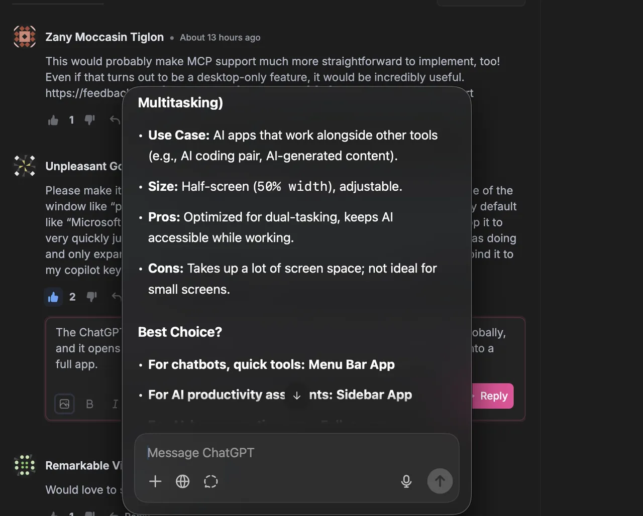 T3 Chat brand asset featured on feedback.t3.chat