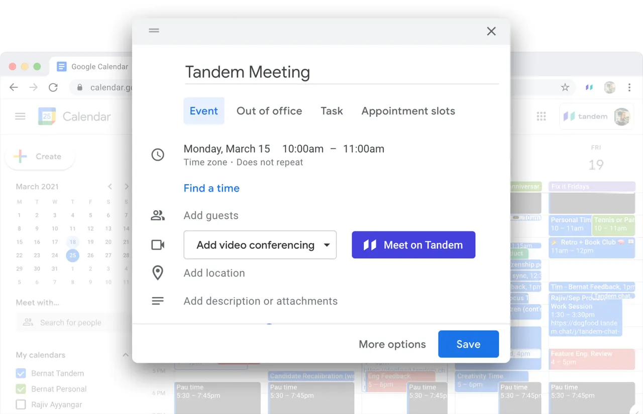 Tandem brand asset featured on blog.tandem.chat
