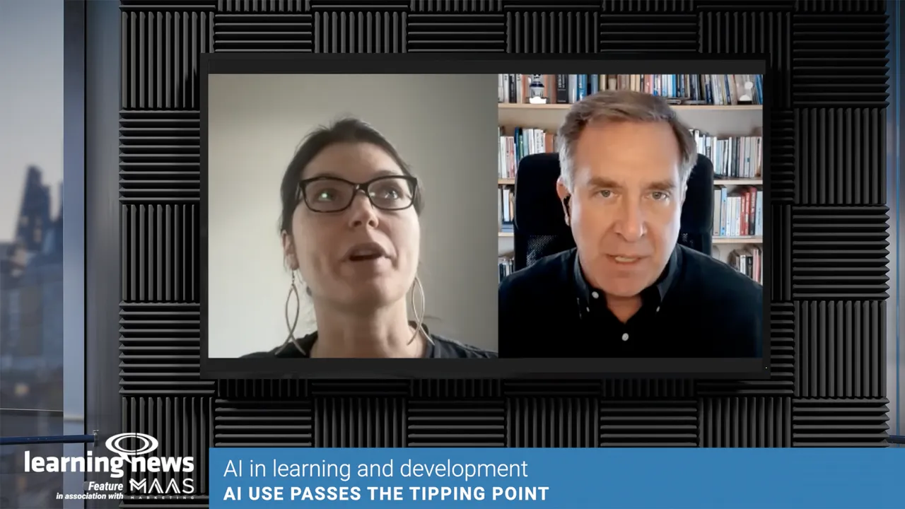 Taylor AI brand asset featured on learningnews.com