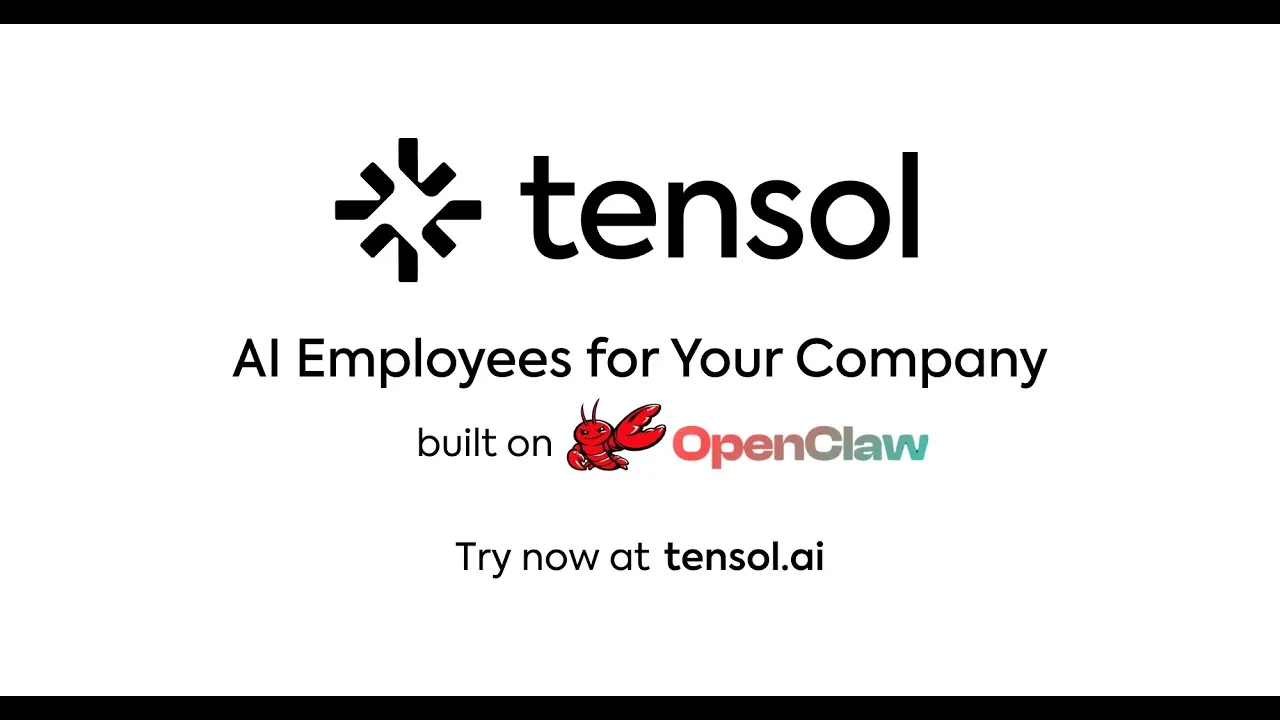 Tensol brand asset featured on youtube.com