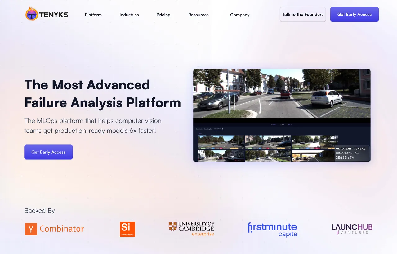 Tenyks brand asset featured on tenyks.ai