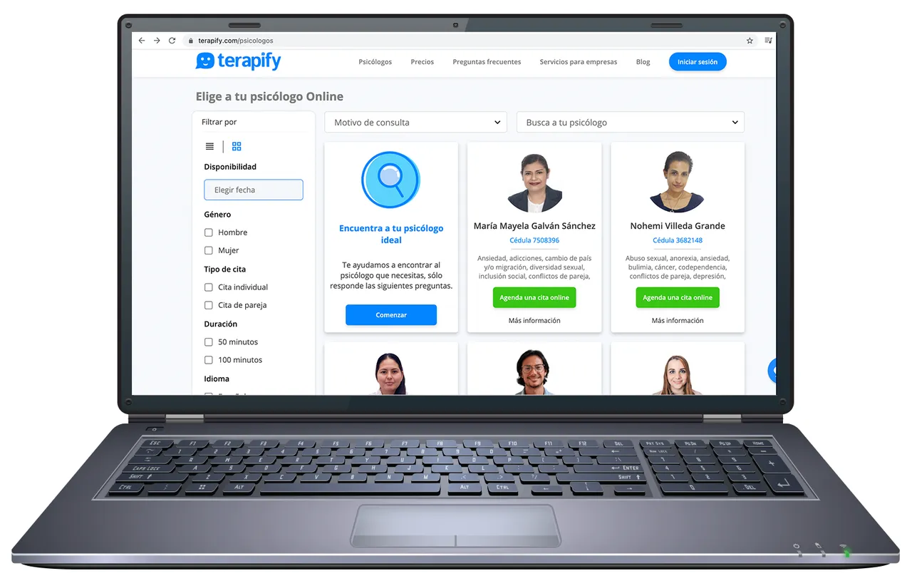 Terapify brand asset featured on web.terapify.com