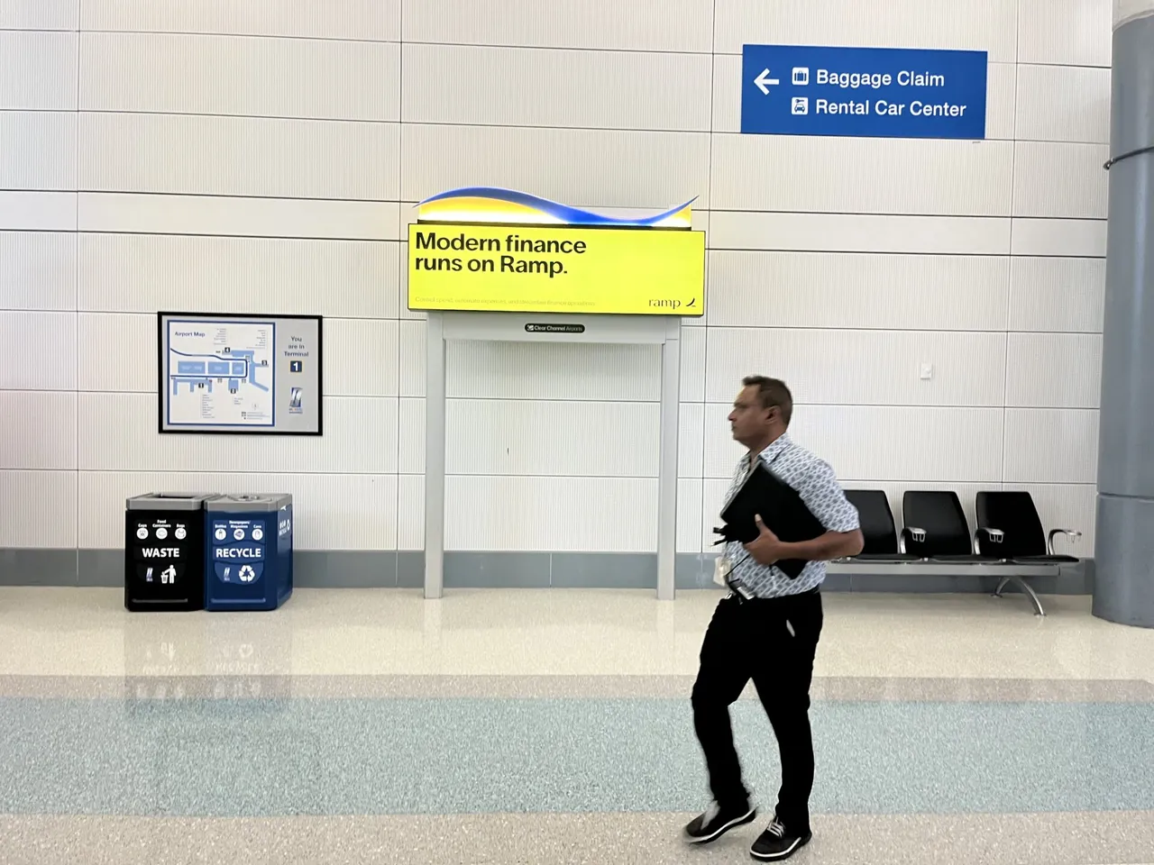 Terminal brand asset featured on onescreen.ai